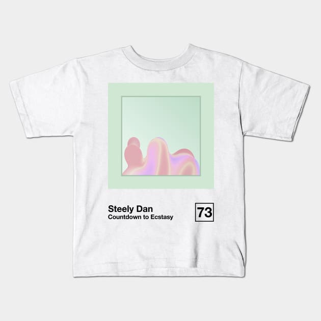 Countdown To Ecstasy / Minimalist Style Graphic Artwork Design Kids T-Shirt by saudade